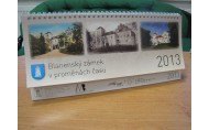 Blanenský kalendář pro rok 2013 je věnován opravenému zámku
