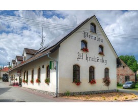Restaurace, jenž je součástí penzionu, se nachází v centru obce Petrovice. 